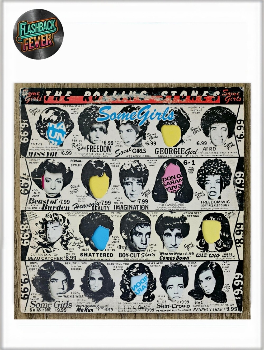 THE ROLLING STONES•Some Girls•1978 Canada (#COC 39108) 2nd Version, SP Pressing